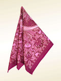 Fuchsia Pink Paisley Microfiber Pocket Square