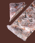 Cotton Seed Multicolour Geometric Printed Scarf With Pocket Square
