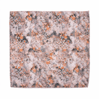 Cotton Seed Multicolour Geometric Printed Scarf With Pocket Square