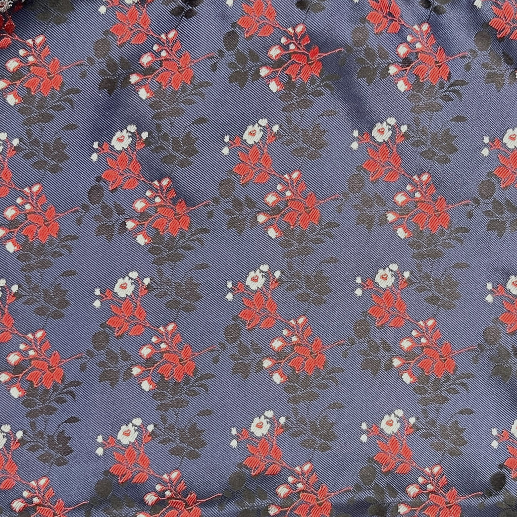 Floral Blue Cravat Tie