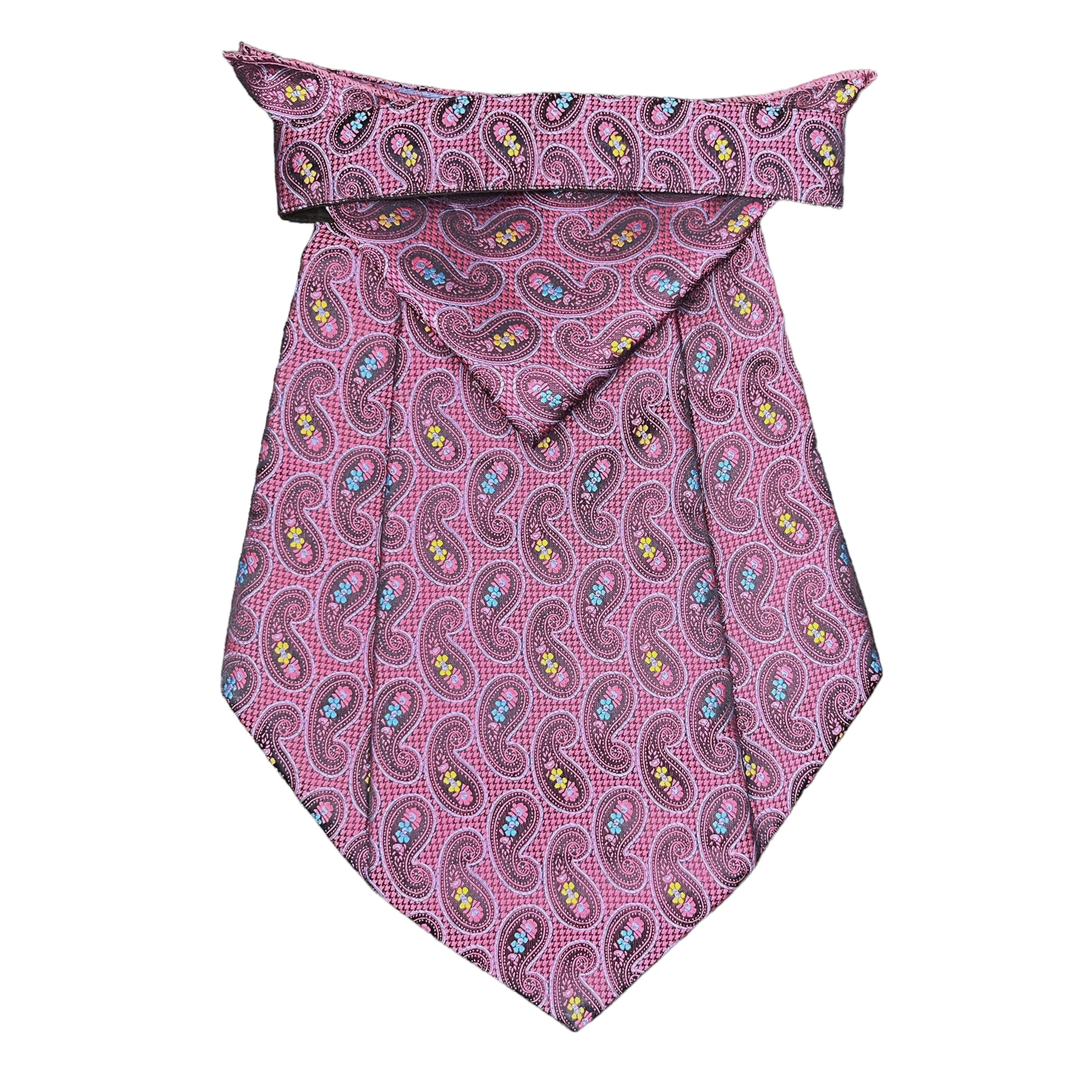 Pink Paisley Cravat Tie