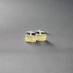 Offwhite Mother Of Pearl Cufflinks