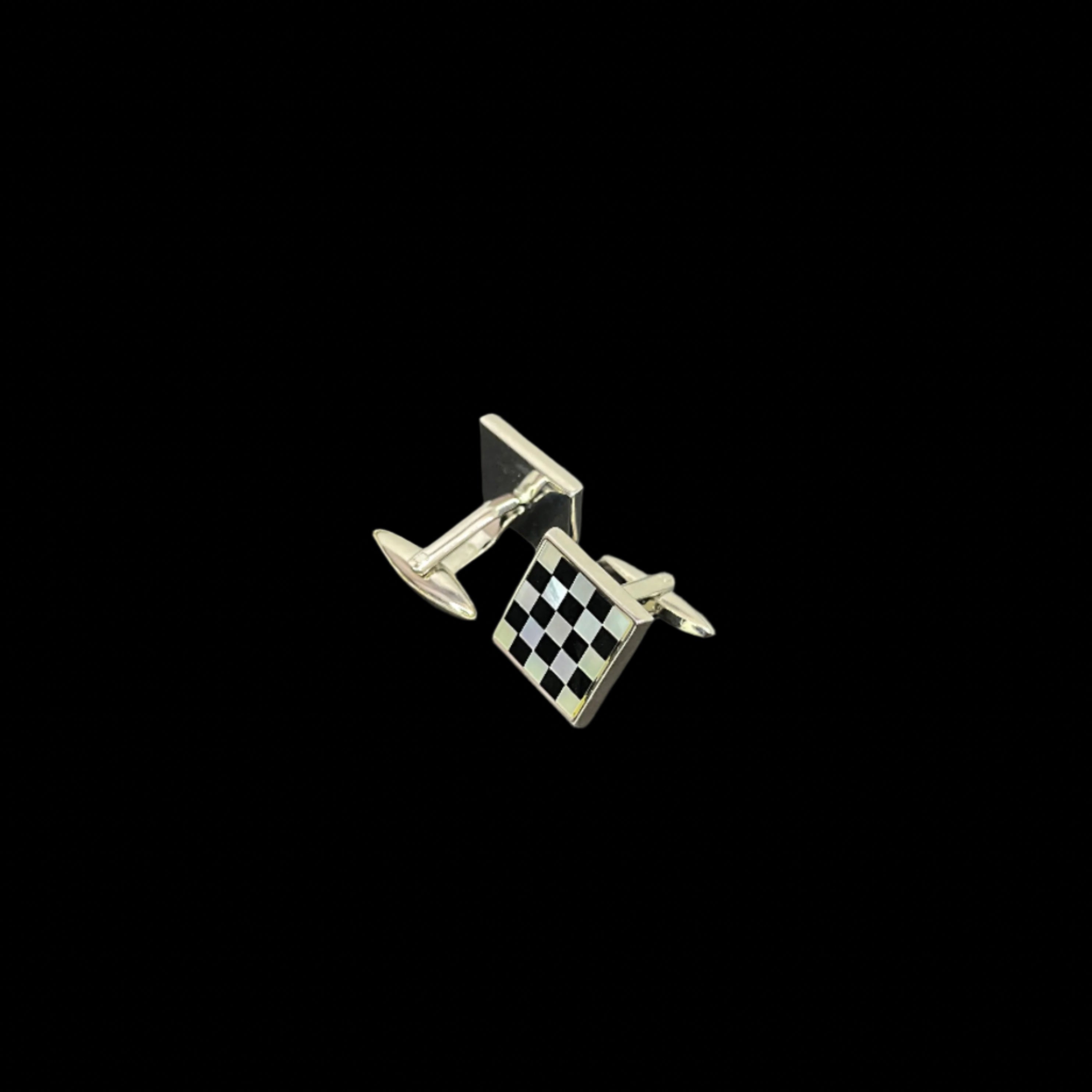 Chess Board MOP cufflinks