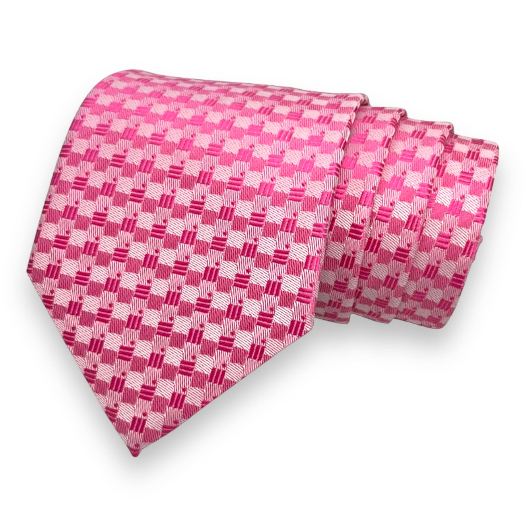 Pink Self Tie